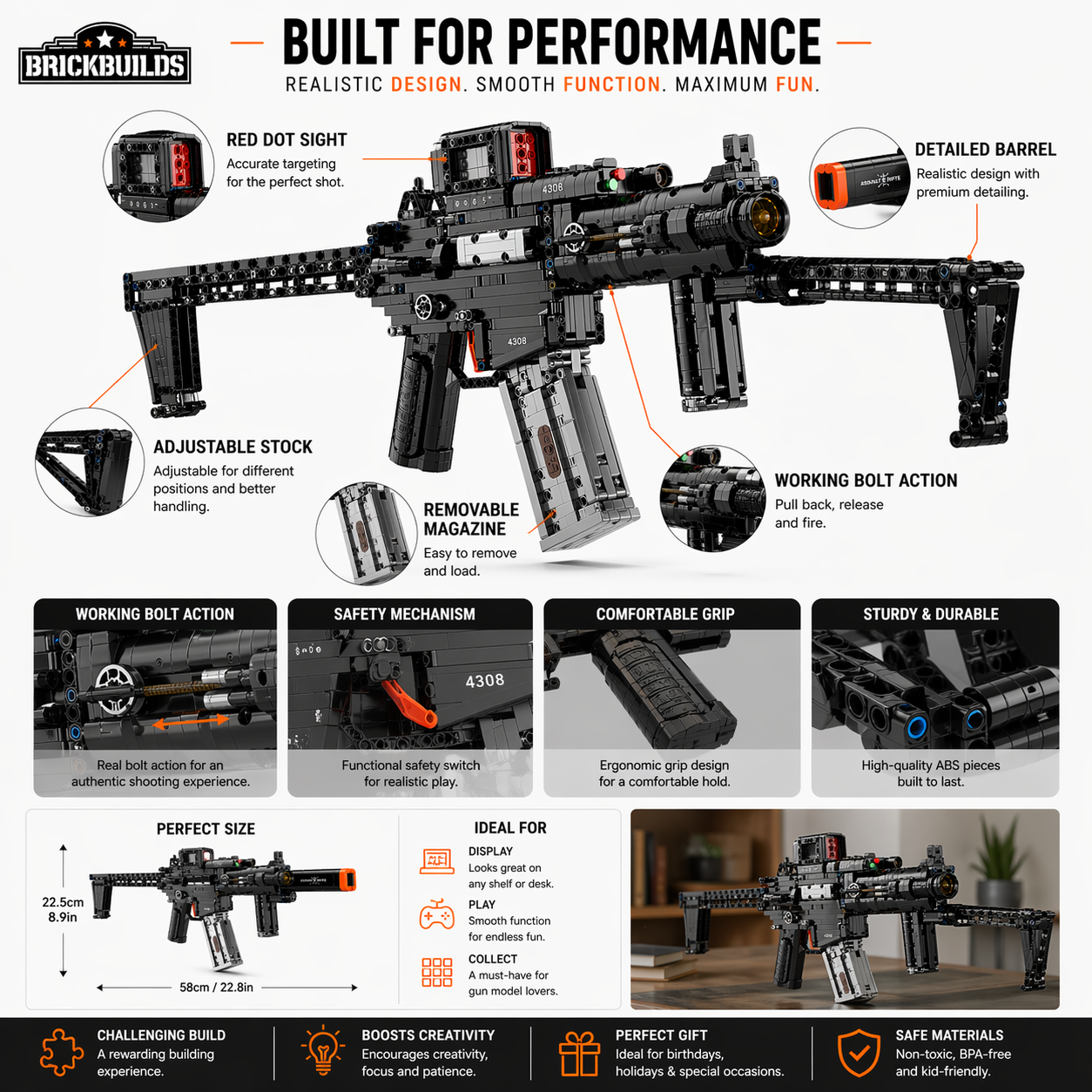 MCX Assault Rifle with Scope